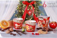 картинка Свеча BARTEK Новогоднее Время (Christmas Time) 115гр в стакане от магазина Tovar-RF.ru