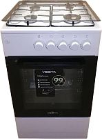картинка плита газовая vesta bergamo vgg 50 10-g с гк дух белый ex от магазина Tovar-RF.ru
