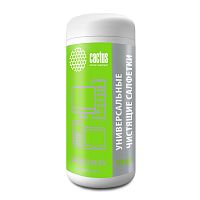 картинка Салфетки влажные Cactus CS-ASC100 антибактериальные (100лист.) спиртовые от магазина Tovar-RF.ru