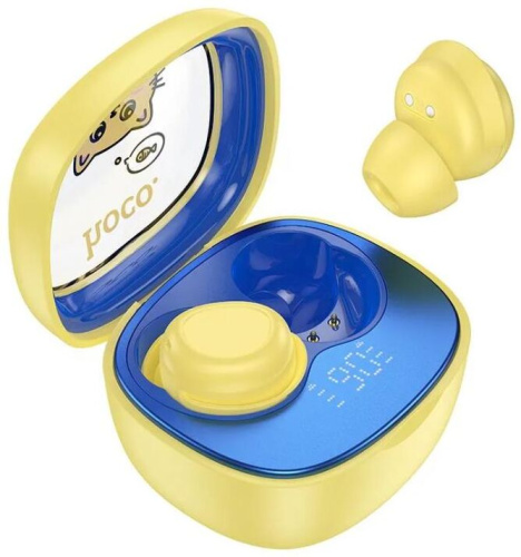 картинка наушники hoco (6942007645959) ew111 friendly , yellow магазин Tovar-RF.ru являющийся официальным дистрибьютором в России картинка наушники hoco (6942007645959) ew111 friendly , yellow от магазина Tovar-RF.ru