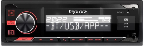 картинка автомагнитола prology gt-200 fm/sd/usb/bt ресивер от магазина Tovar-RF.ru