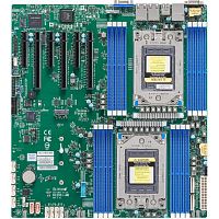 картинка supermicro mbd-h12dsi-n6-b материнская плата dual amd epyc™ 7003/7002 series processors, 4tb registered ecc ddr4 3200mhz sdram in 16 dimms, 10 sata3, 2 satadom, 4 nvme {10}  от магазина Tovar-RF.ru