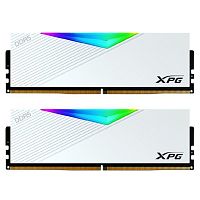 картинка a-data ddr5 dimm 64gb xpg lancer rgb ddr5-6400 ax5u6400c3232g-dclarwh, cl32, 1.4v k2*32gb rgb white  от магазина Tovar-RF.ru
