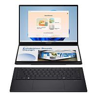картинка asus zenbook duo ux8406ca-ql345x  [90nb14x1-m00m30] inkwell gray 14" {fhd oled ultra 7 255h/32gb 1tb/intel arc graphics/win11 pro/stylus+sleeve} от магазина Tovar-RF.ru