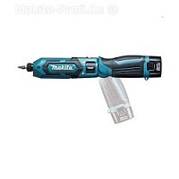 картинка Makita DF012DSE Отвертка ак,{7.2В,2х1.5Ач Li-ion,6-ти гран 1\4",0-200\650об\м,3.6\5.6Нм,0.55кг,чем,подсветка} от магазина Tovar-RF.ru