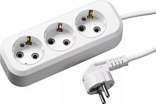 картинка Удлинитель СИБИН Удлинитель электрический, ПВС сечение 0,75кв мм, 3 гнезда, макс мощн 2200Вт, 5м, заземление 55034-5 от магазина Tovar-RF.ru