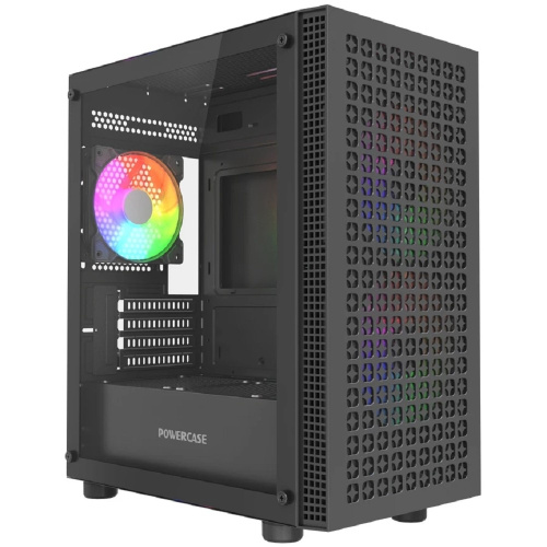 картинка Powercase Mistral Micro EM18, Tempered Glass, 2x140mm + 1x120mm ARGB PWM fan, чёрный, mATX (CMMEM18B-A3) магазин Tovar-RF.ru являющийся официальным дистрибьютором в России картинка Powercase Mistral Micro EM18, Tempered Glass, 2x140mm + 1x120mm ARGB PWM fan, чёрный, mATX (CMMEM18B-A3) от магазина Tovar-RF.ru