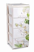 картинка Комод АЛЬТЕРНАТИВА М2059 Орхидея 4-х секцион. от магазина Tovar-RF.ru