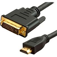 картинка 5bites apc-073-020 кабель  hdmi m /  dvi m (24+1) double link, зол.разъемы, ферр.кольца, 2м. от магазина Tovar-RF.ru