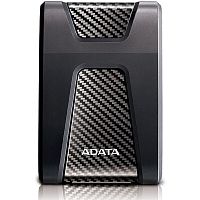 картинка a-data portable hdd 2tb hd650 ahd650-2tu31-cbk {usb 3.1, 2.5", black} противоударные slim от магазина Tovar-RF.ru