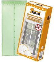 картинка Сетка антимоскитная РЫЖИЙ КОТ Сетка антимоскитная на магнитах "Капутомоскито" KM-G, цвет зеленый 311252 от магазина Tovar-RF.ru