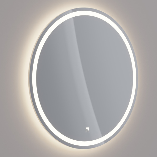 картинка Зеркало LUNO , 60*60см, сенсорный выключатель, LED-подсветка, ф-ция антизапотевания магазин Tovar-RF.ru являющийся официальным дистрибьютором в России фото 6 картинка Зеркало LUNO , 60*60см, сенсорный выключатель, LED-подсветка, ф-ция антизапотевания от магазина Tovar-RF.ru фото 6