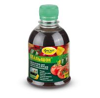 картинка Удобрение ФАСКО Удобрение жидкое Малышок органоминеральное для томатов и перцев 250мл от магазина Tovar-RF.ru