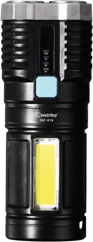 картинка фонарь smartbuy (sbf-816) sbf-816 черныйот магазина Tovar-RF.ru