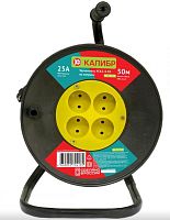 картинка Удлинитель КАЛИБР Удлинитель на катушке УСК2-4-50 (2х2,5) от магазина Tovar-RF.ru