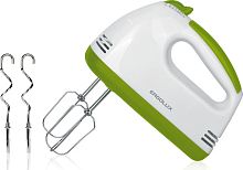 картинка миксер ergolux elx-em03-c34 ручной бело-салатовый от магазина Tovar-RF.ru