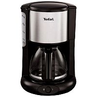 картинка кофеварка капельная tefal cm361838 1000вт серебристый/черный от магазина Tovar-RF.ru