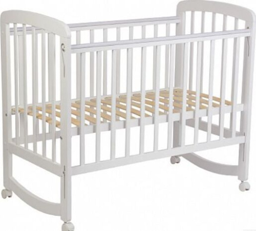 картинка кровать polini кроватка детская polini kids simple 304, белый (1кор) от магазина Tovar-RF.ru