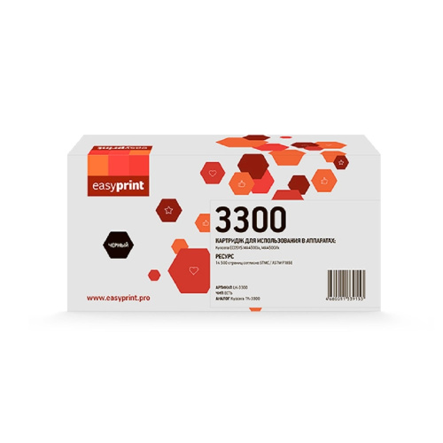 картинка             тонер-картридж easyprint lk-3300 для kyocera ecosys ma4500ix/ma4500ifx (14500 стр.) с чипом от магазина Tovar-RF.ru