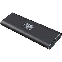 картинка agestar 3ubnf5c (black) usb 3.1 type-c  внешний корпус m.2 ngff (b-key)  agestar 3ubnf5c (black), алюминий, черный от магазина Tovar-RF.ru