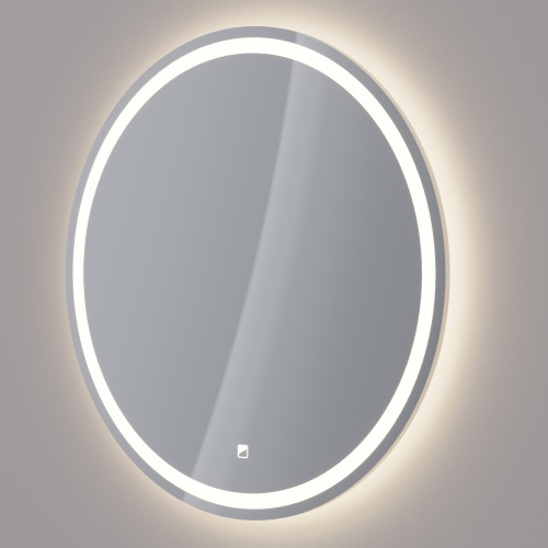 картинка Зеркало LUNO , 60*60см, сенсорный выключатель, LED-подсветка, ф-ция антизапотевания магазин Tovar-RF.ru являющийся официальным дистрибьютором в России фото 4 картинка Зеркало LUNO , 60*60см, сенсорный выключатель, LED-подсветка, ф-ция антизапотевания от магазина Tovar-RF.ru фото 4