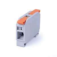 картинка Cabeus MX-25 Клемма соединительная универсальная проходная 1 полюс с рычагом на DIN-рейку 25,0 (1шт) от магазина Tovar-RF.ru