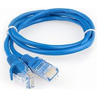 картинка гарнизон pc-utp-5e-1-b кат.5e, патч-корд utp 1м, литой, многожильный (синий) от магазина Tovar-RF.ru
