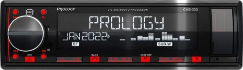 картинка автомагнитола prology cmd-330 dsp usb/fm/bt ресивер от магазина Tovar-RF.ru