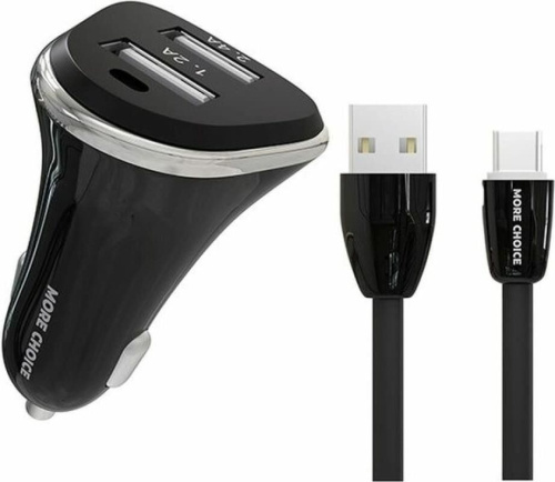 картинка азу more choice (4627151191379) ac22m 2usb 2.4a для micro usb black от магазина Tovar-RF.ru являющимся официальным дистрибьютором в России картинка азу more choice (4627151191379) ac22m 2usb 2.4a для micro usb black от магазина Tovar-RF.ru