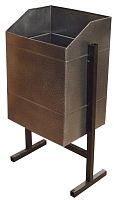 картинка Урна квадратная ТЕРМИКС Урна квадратная от магазина Tovar-RF.ru