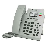 картинка  yealink sip-t31p, телефон sip 2 линии, poe, бп в комплекте,светло-серый (sip-t31p light gray) от магазина Tovar-RF.ru