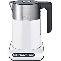 картинка bosch twk8611p чайник,1.5л, 2400вт, бело-серебристый от магазина Tovar-RF.ru