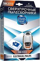 картинка top house thn 2515 е сверхпрочные нетканые пылесборники с антибактериальной обработкой, 4 шт (392463) от магазина Tovar-RF.ru