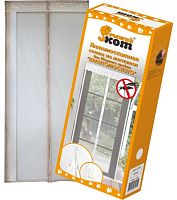 картинка Сетка антимоскитная РЫЖИЙ КОТ Сетка антимоскитная на магнитах "Капутомоскито" KM-B, цвет бежевый 311254 от магазина Tovar-RF.ru