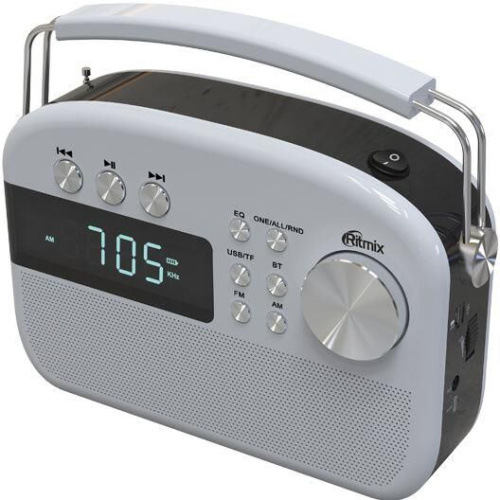 картинка радиоприемник ritmix rpr-705 white магазин Tovar-RF.ru являющийся официальным дистрибьютором в России картинка радиоприемник ritmix rpr-705 white от магазина Tovar-RF.ru