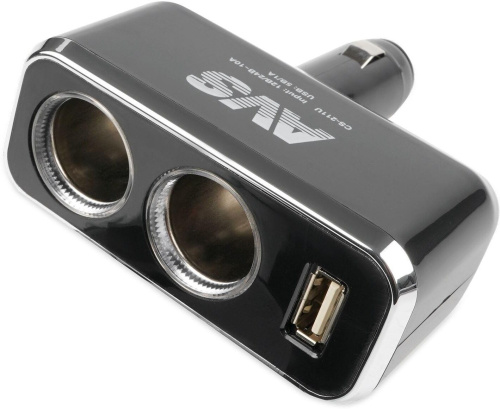 картинка разветвитель avs cs211u прикуривателя 12/24 (на 2 выхода+usb) 43254 от магазина Tovar-RF.ru являющимся официальным дистрибьютором в России картинка разветвитель avs cs211u прикуривателя 12/24 (на 2 выхода+usb) 43254 от магазина Tovar-RF.ru