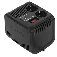 картинка defender акция!!! стабилизатор напряжения avr typhoon 600 200 вт, 2 розетки [99032] от магазина Tovar-RF.ru