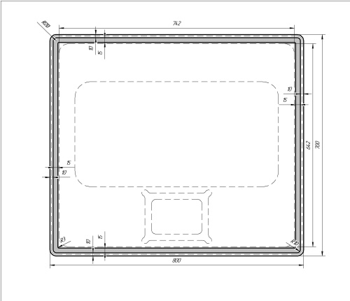 картинка Зеркало TINY, 70/80 см, LED-подсветка магазин Tovar-RF.ru являющийся официальным дистрибьютором в России фото 4 картинка Зеркало TINY, 70/80 см, LED-подсветка от магазина Tovar-RF.ru фото 4