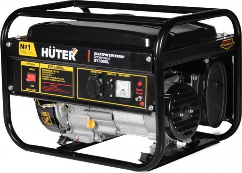 картинка Генератор HUTER DY3000L 2,7кВт 64/1/4 магазин Tovar-RF.ru являющийся официальным дистрибьютором в России картинка Генератор HUTER DY3000L 2,7кВт 64/1/4 от магазина Tovar-RF.ru
