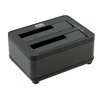 картинка agestar 3ubt8 black док-станция для hdd agestar 3ubt8 sata iii пластик/алюминий черный 2.5"/3.5" от магазина Tovar-RF.ru