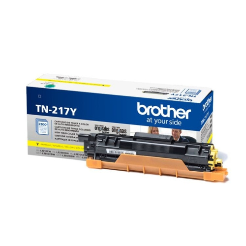 картинка brother тонер tn-217y для hll3230cdw/dcpl3550cdw/mfcl3770cdw жёлтый (2300стр) от магазина Tovar-RF.ru