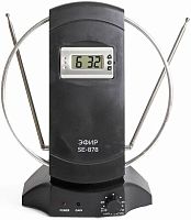 картинка антенна комнатная эфир se-878 dvb-t2/дмв+мв, активная от магазина Tovar-RF.ru