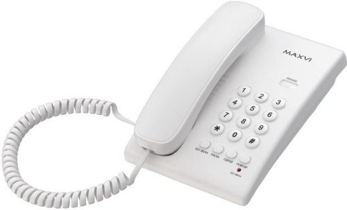 картинка телефон проводной maxvi cs-02 white магазин Tovar-RF.ru являющийся официальным дистрибьютором в России картинка телефон проводной maxvi cs-02 white от магазина Tovar-RF.ru