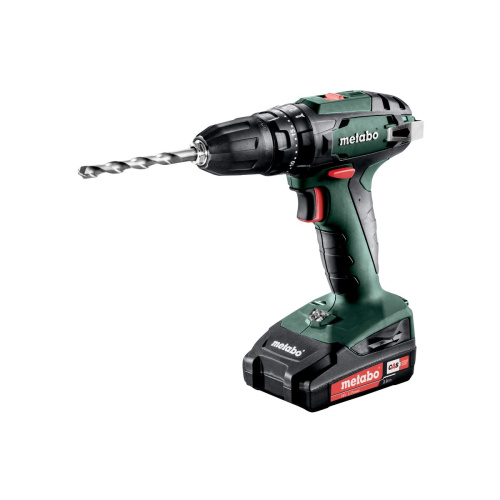 картинка Metabo SB 18 Ударная дрель-шуруповерт [602245560] { 2х2.0Ач LiIon,10мм } от магазина Tovar-RF.ru