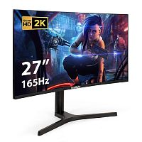 картинка lcd exegate 27" ec2700ta combat {va 2560x1440 curved 165hz 1ms 16:9 300cd 3000:1 178/178 2xhdmi displayport usb speakers} [ex297303rus] от магазина Tovar-RF.ru