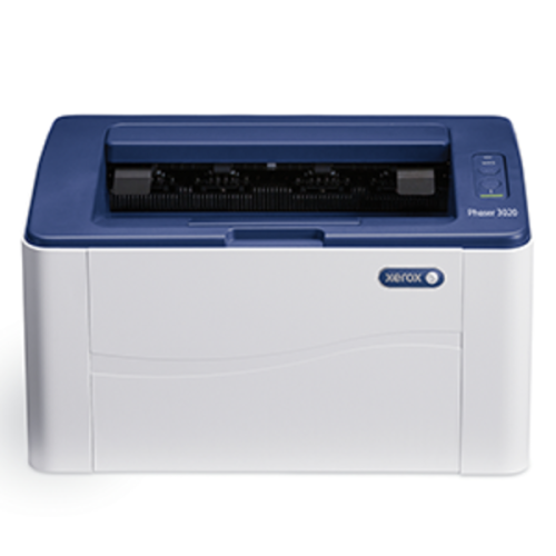 картинка ч/б лазерный принтер xerox phaser 3020 * от магазина Tovar-RF.ru