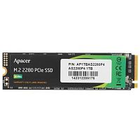 картинка m.2 2280 1tb apacer as2280p4 client ssd ap1tbas2280p4-1 pcie gen3x4 with nvme, 3000/2000, iops 215/390k, mtbf 1.5m, 3d tlc, 800tbw, 0,73dwpd, rtl (918253) от магазина Tovar-RF.ru