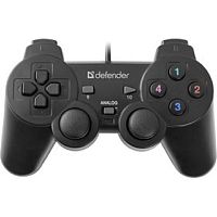картинка defender omega usb, проводной геймпад, 12 кнопок, 2 стика [64247] от магазина Tovar-RF.ru