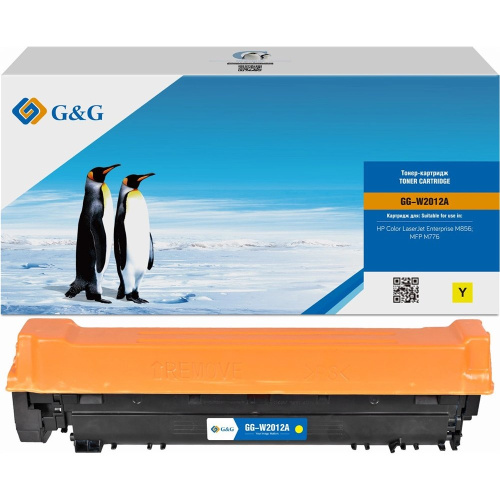 картинка картридж лазерный g&g gg-w2012a w2012a(659a) желтый (13000стр.) для hp clj ent m856/mfp m776 магазин Tovar-RF.ru являющийся официальным дистрибьютором в России картинка картридж лазерный g&g gg-w2012a w2012a(659a) желтый (13000стр.) для hp clj ent m856/mfp m776 от магазина Tovar-RF.ru