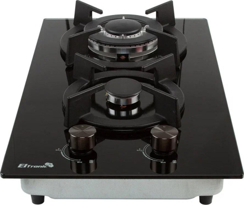 картинка варочная панель eltronic (33-07) 2 конфорки , черный от магазина Tovar-RF.ru